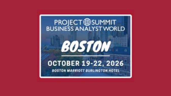 BUSINESS ANALYST WORLD - BOSTON 2026
